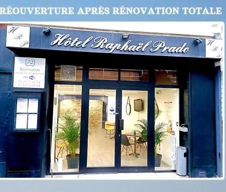 Hôtel Raphael Prado - entièrement rénové en mars 2022 Marsella Exterior foto